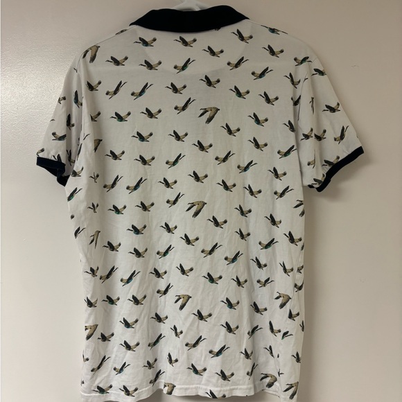 Denim & Flower Canadian Goose polo shirt size large - Picture 2 of 5